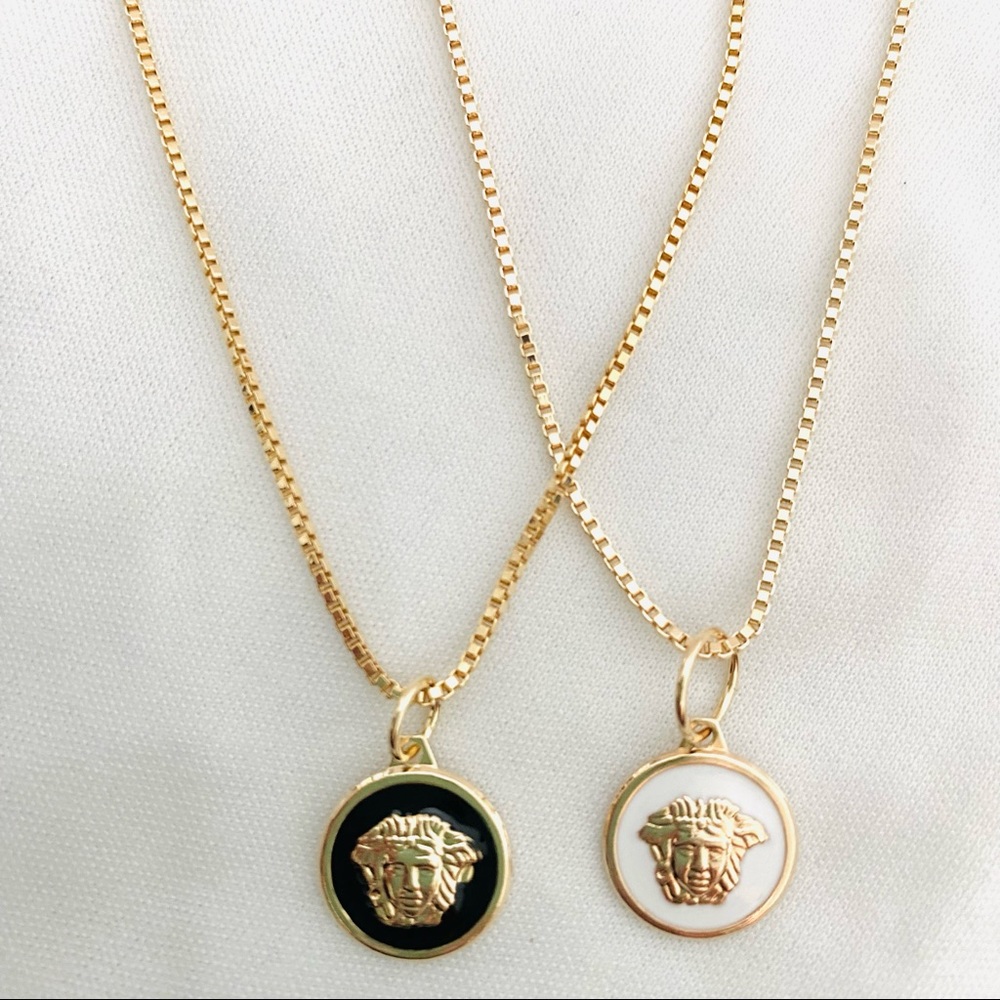 Medusa Charm Necklace